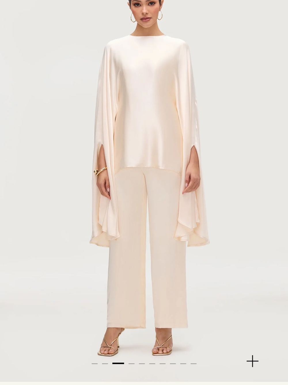 Veild Razan silk pants and blouse